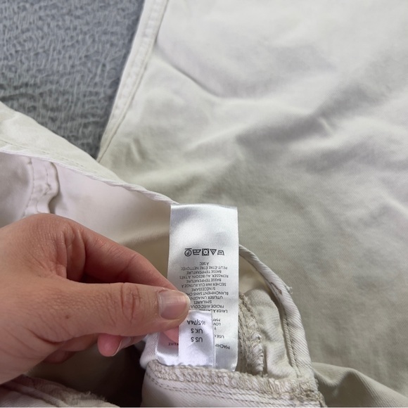 We The Free Ziggy Denim Overalls Womens Small Off White Pockets Outdoors - Picture 9 of 9